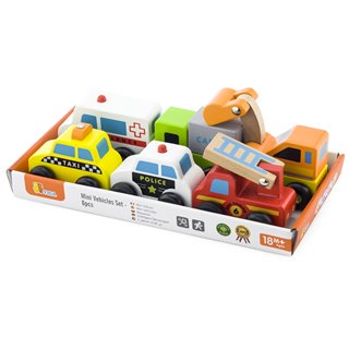 Vehicles set - 6 cars